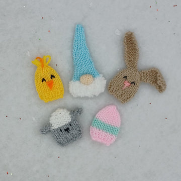 PDF Easter Lollipop Hat Topper Knitting Pattern Chupa-Chup Sweeties Sucker Saver Easter Hunt