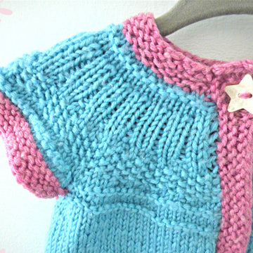 Seren - an everyday seamless yoked cardigan