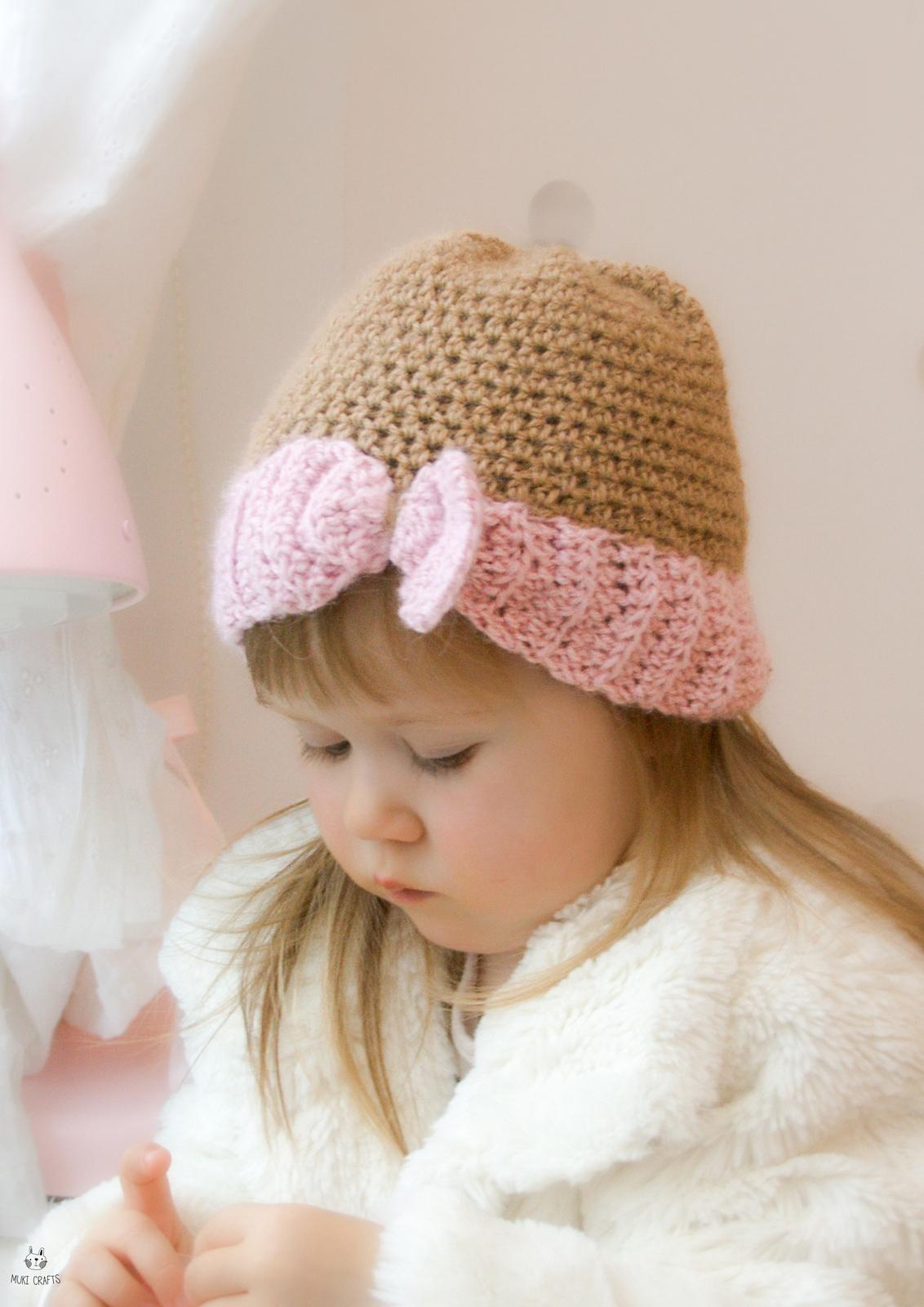Pippa bow hat