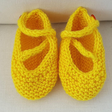 Erica - Baby shoes with buttoned straps