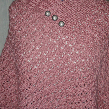Irish Rose Poncho