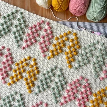 Bobbles Up Blanket