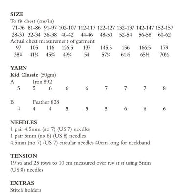 Bank in Rowan Kid Classic - RM009-00002 - Downloadable PDF