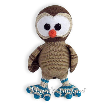 Samuel Owl the Ami - Amigurumi Crochet Pattern