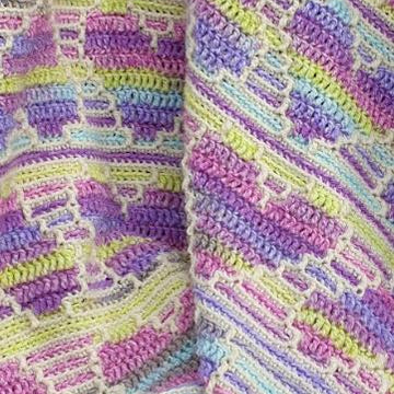 Mosaic Heart Blanket (uk)
