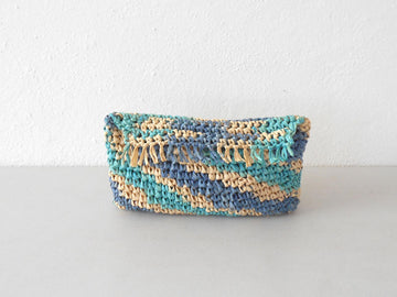 Mare Raffia Clutch