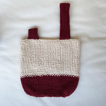 Linen Stitch Knot Bag