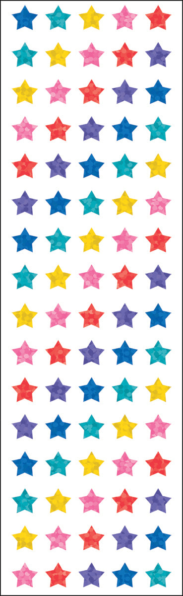 Mrs. Grossman's Stickers - Multicolor Micro Stars