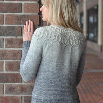 Ladie's Autumn Whirlpool Cardi