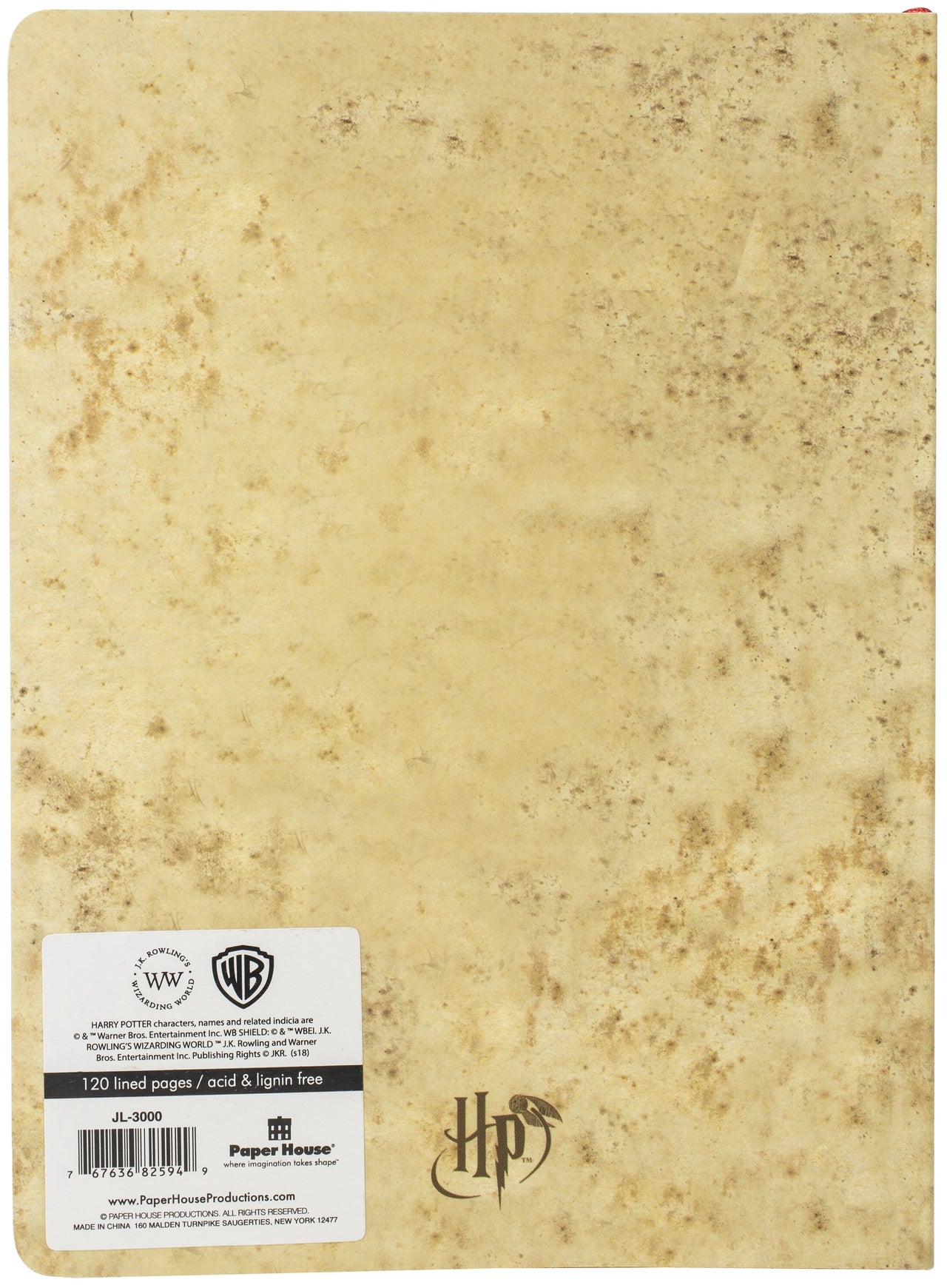Paper House Harry Potter(TM) Marauders Map Softcover Journal - 597948