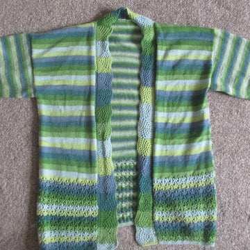 Lace Edged Cardigan