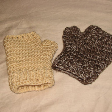 Basic Fingerless Mitts with Thumb Gusset