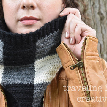Mod Buffalo Plaid Cowl