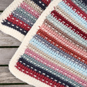 Woven Scrap Blanket