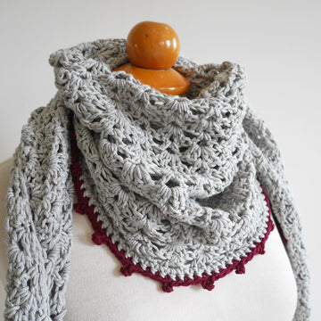Plumeria shawl