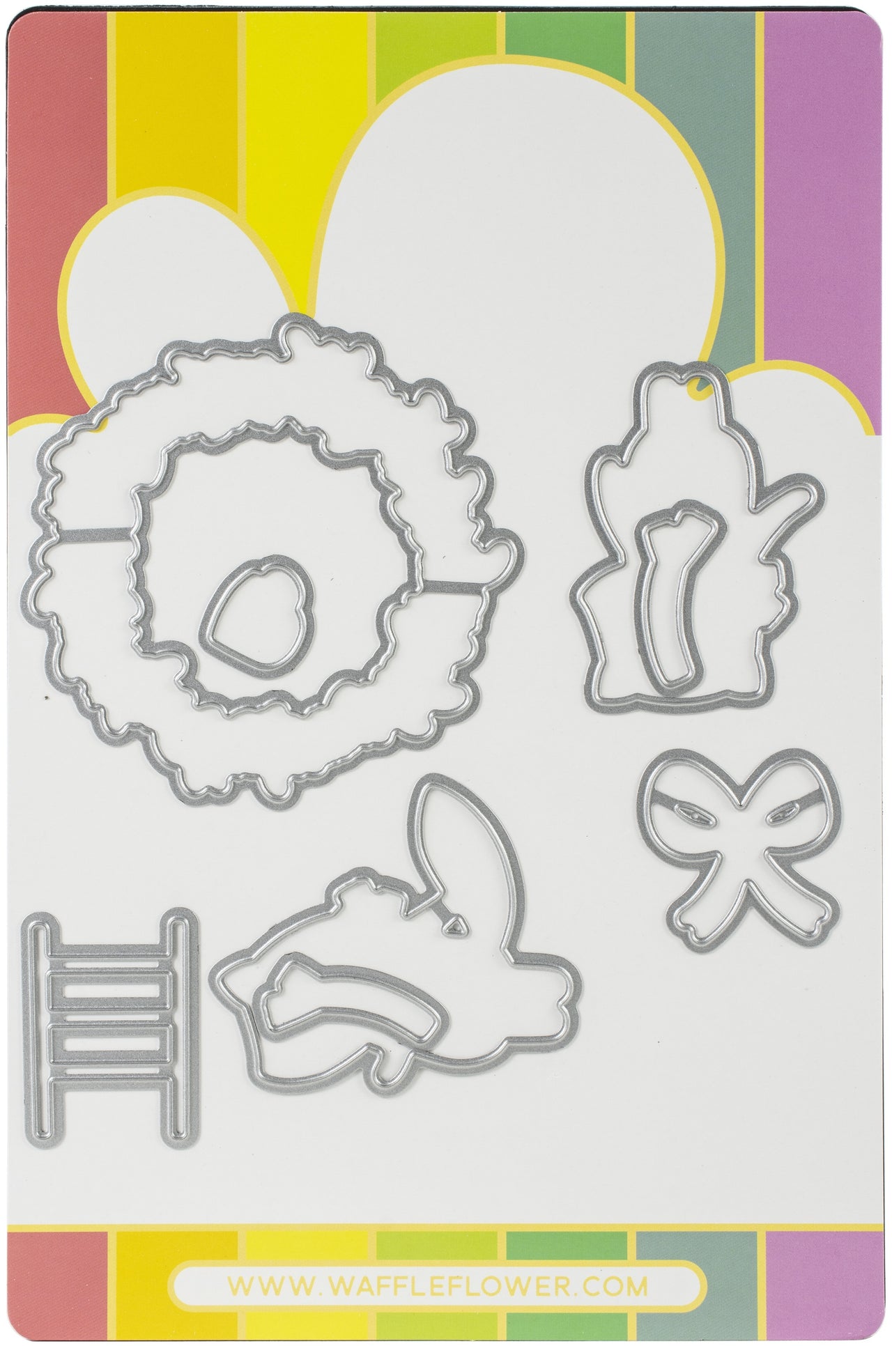 Waffle Flower Crafts Waffle Flower Die - Merry Wreath