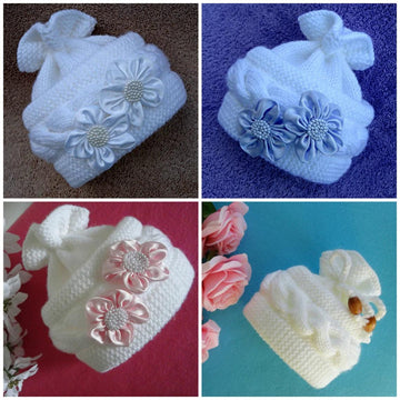Knitting PATTERN Sweet Baby Hat by Elena Mitchell
