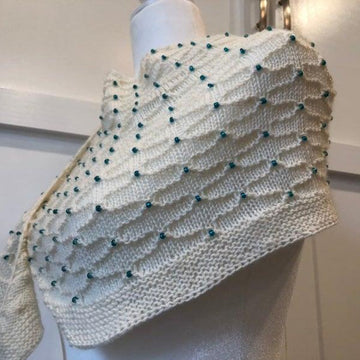 Honeycomb "Bead, Bead" Shawl