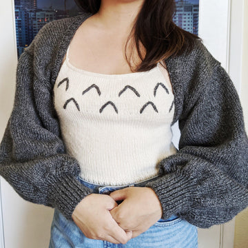My Neighbor Knit Set: Cardigan and Top