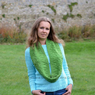 Rainforest Cowl Knitting Pattern
