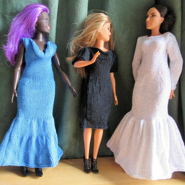 1:6th scale Susan evening gowns
