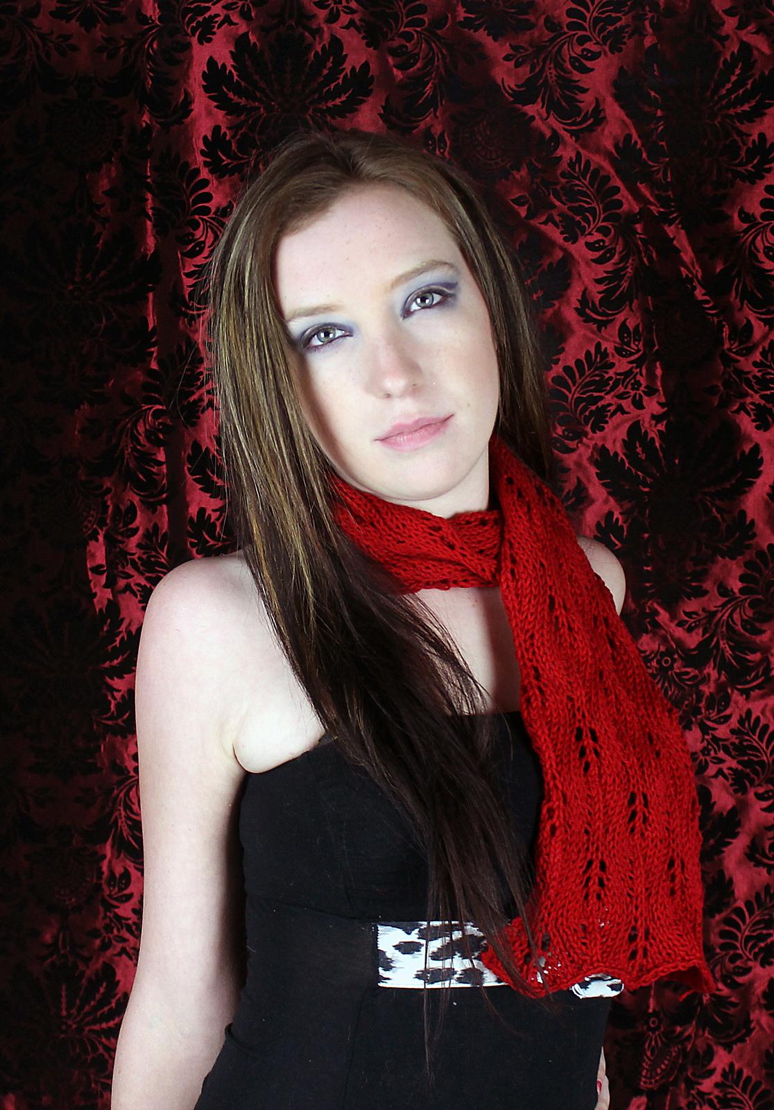 A Vampire's Love Scarf or Cowl