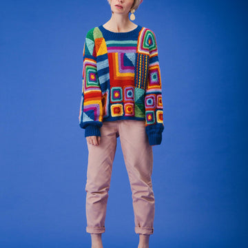 Warhol/ Pop Patch Jumper