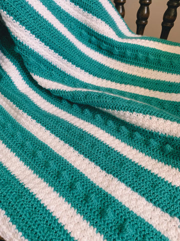 The Double Trouble Bobble Baby Blanket