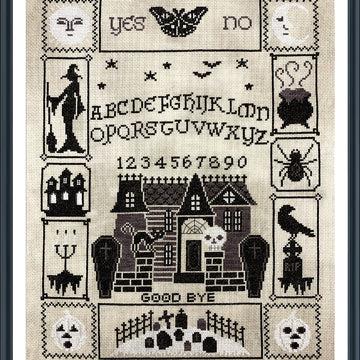 Tiny Modernist Halloween Ouija - Leaflet