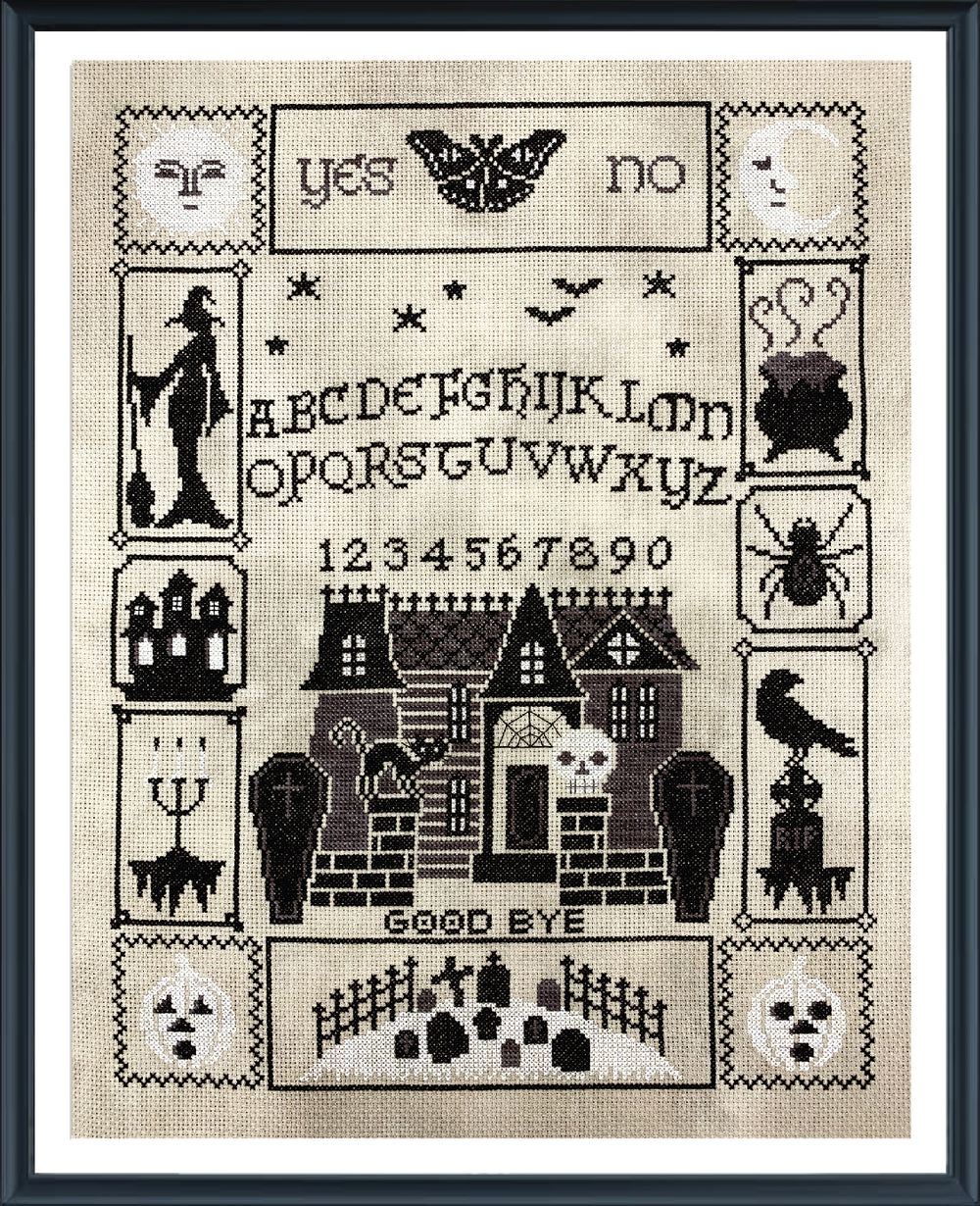 Tiny Modernist Halloween Ouija - Leaflet