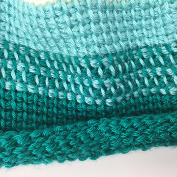 Roll Brim Tunisian Toque
