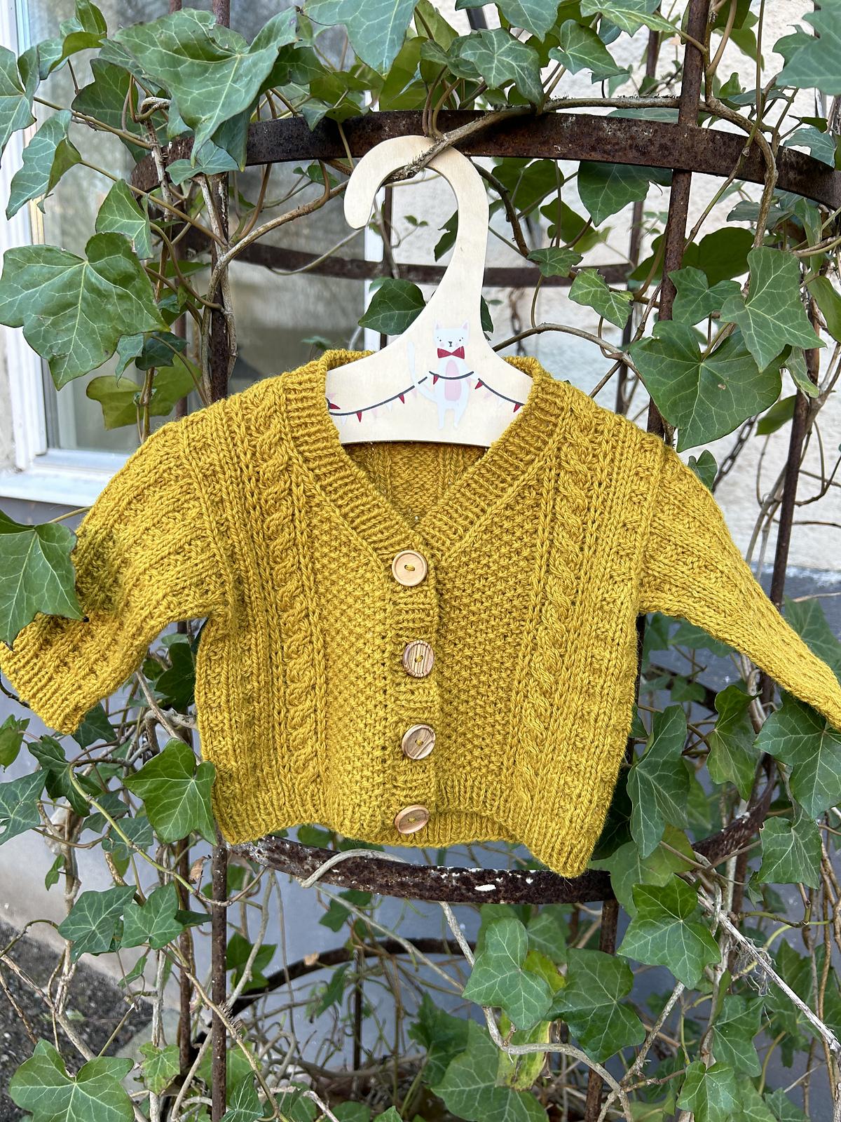 Yellow days cardigan