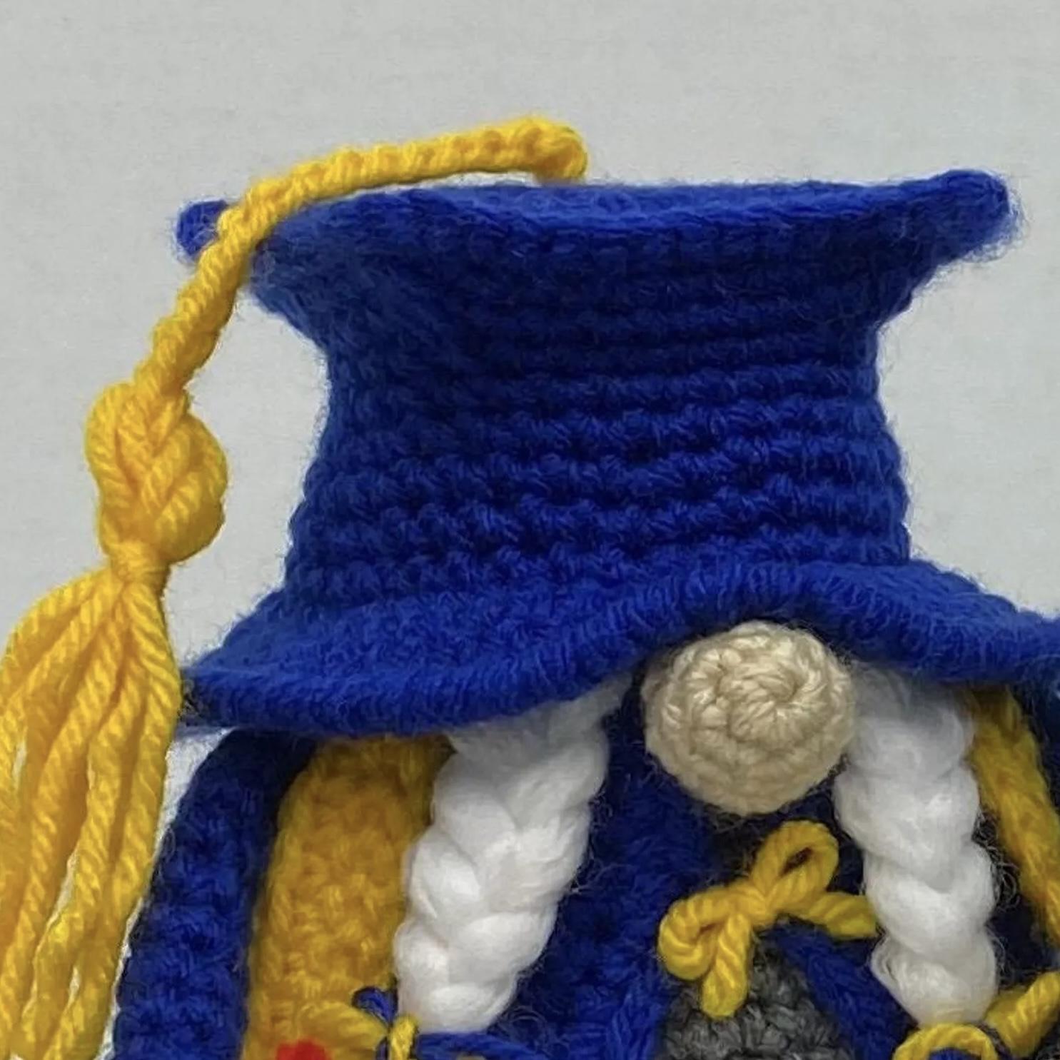 Graduation Crochet Gnome Pattern