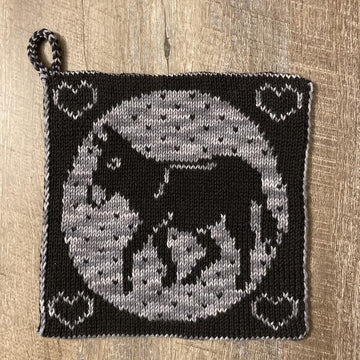Donkey Pot Holder