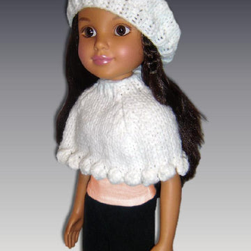 Capelet and Beret for BFC, Ink. Dolls and 18" Slim Dolls