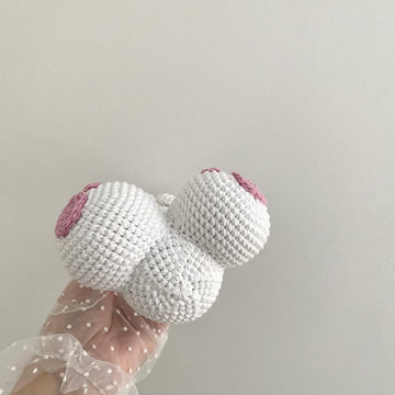 Cute Easter Bunny Penis funny crochet toy