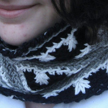 Frozen Flakes Winter Cowl