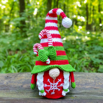 Christmas gnome girl