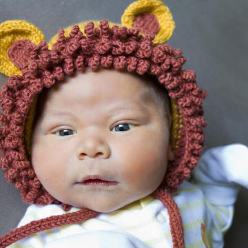 Tiny Roar Lion Bonnet