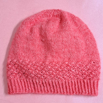 Coral Daisy Hat