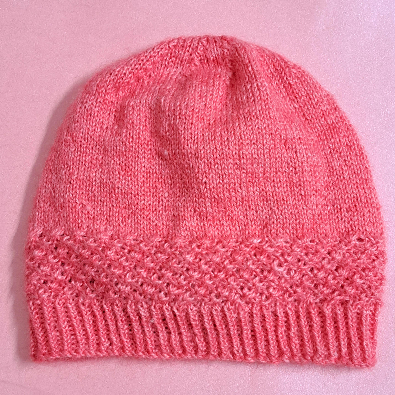Coral Daisy Hat