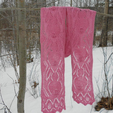 Bunnies on Parade Lace Scarf