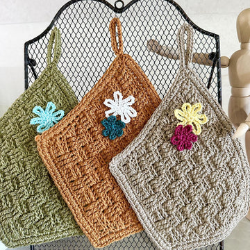 Wicker Basket Trivet Potholder