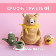 Bernie the Bear Crochet Pattern