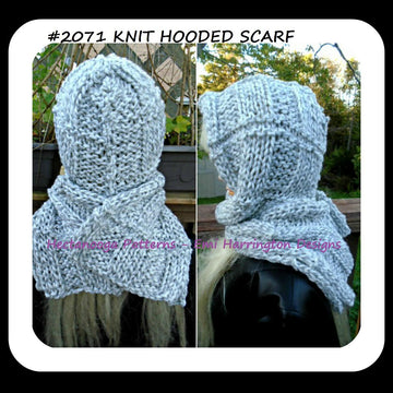 2071 - Hooded Scarf