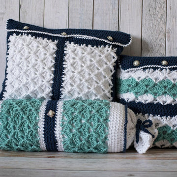 Seafoam Tranquility Rectangle Pillow