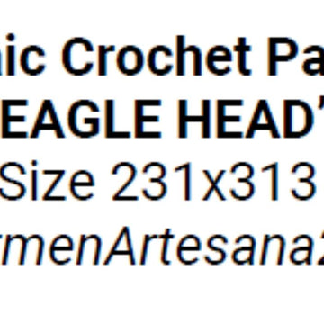 Overlay Mosaic "EAGLE HEAD"