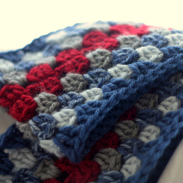 Granny Stripe Scarf
