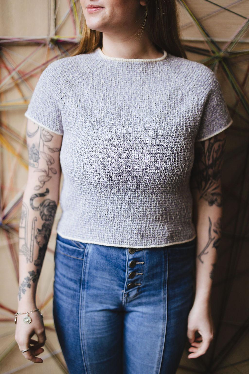 Amethyst Raglan Tee