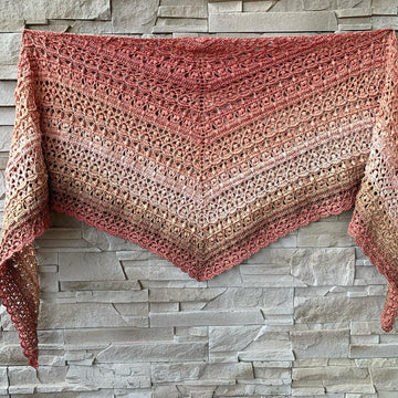 Flat Triangular Scarf "Despina"
